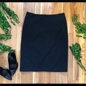 New York & Co. Black Straight Pencil Skirt NWOT